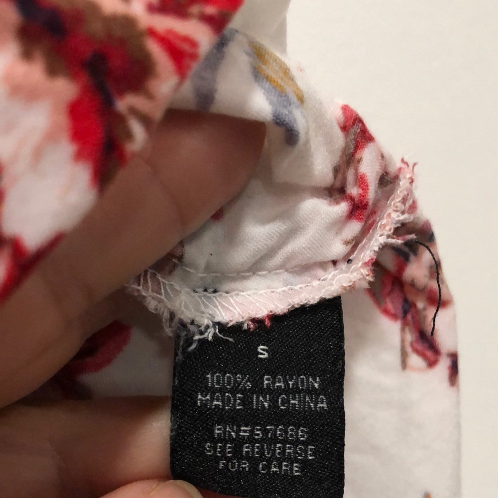 NEW LOOK Floral Ruffle Sleeve Mini Dress - Picture 5 of 9